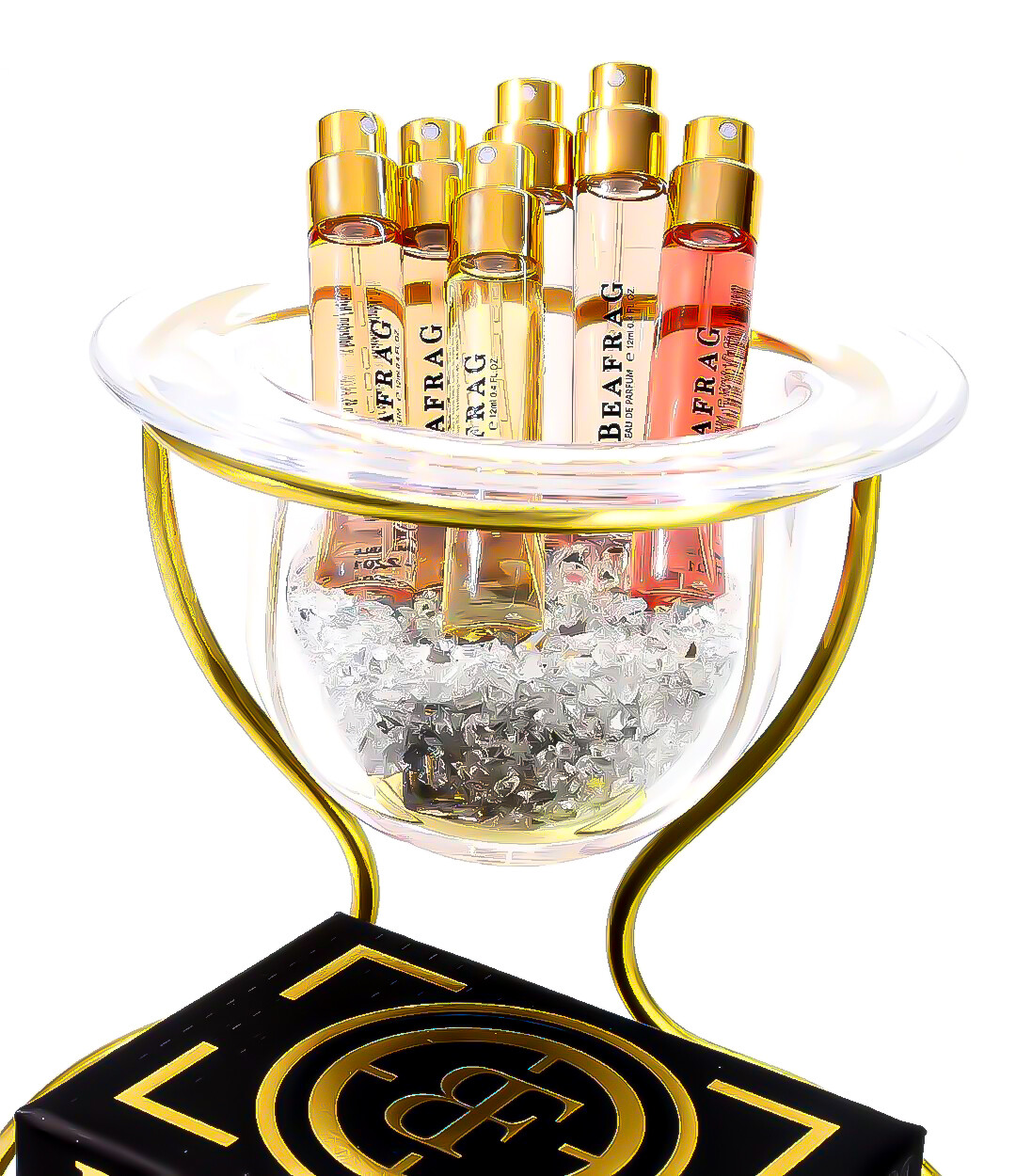 Gold Collection Travel Set - 12 ml x 6pcs - Eau De Parfum - Beafrag